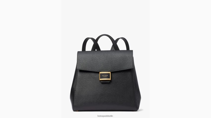 de Kate Spade Frauen Katy Rucksack mit mittlerer Klappe Schwarz NB82J2292 Zubehör