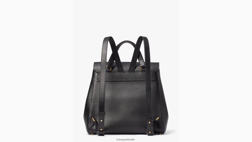 de Kate Spade Frauen Katy Rucksack mit mittlerer Klappe Schwarz NB82J2292 Zubehör