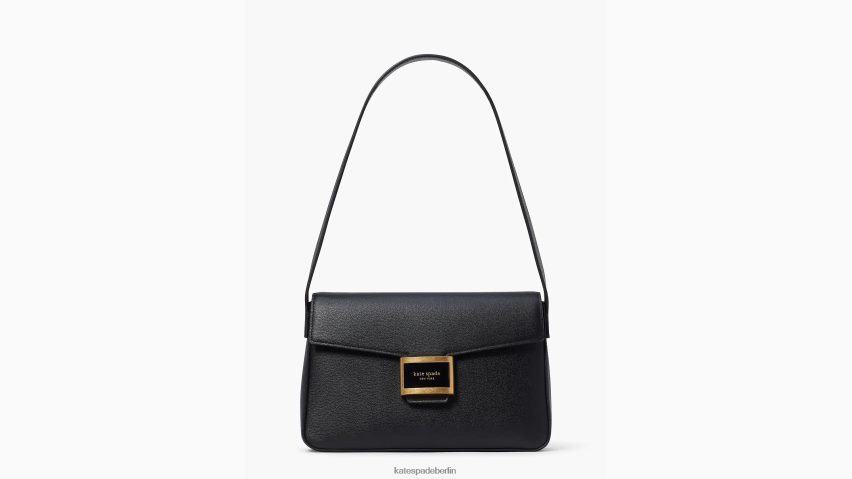 de Kate Spade Frauen Katy mittelgroße Umhängetasche Schwarz NB82J259 Zubehör