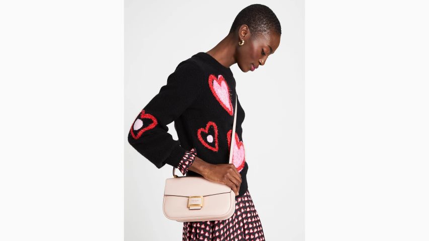 de Kate Spade Frauen Katy mittelgroße umwandelbare Umhängetasche Mochi-Rosa NB82J2320 Zubehör