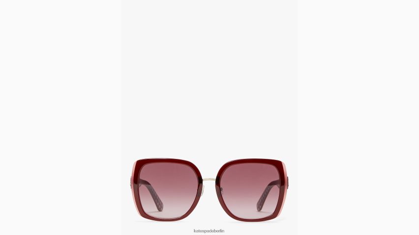 de Kate Spade Frauen Kimber-Sonnenbrille Rot NB82J21339 Zubehör