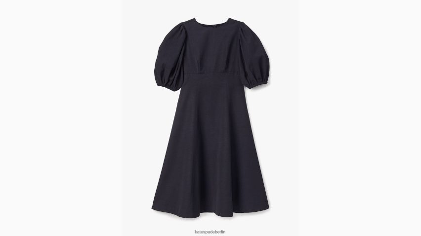 de Kate Spade Frauen Kleid mit offenem Rücken und Perlenverzierung Blazer blau NB82J2772 Bekleidung