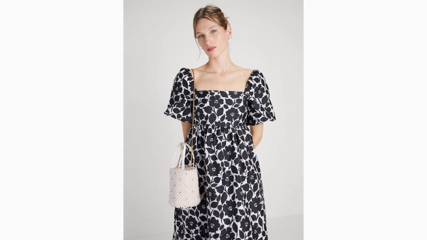 de Kate Spade Frauen Kleine Beuteltasche mit violetter Perlenverzierung schillerndes Multi NB82J2323 Zubehör