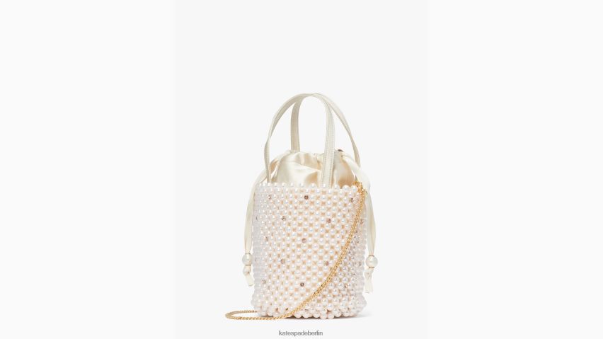 de Kate Spade Frauen Kleine Beuteltasche mit violetter Perlenverzierung schillerndes Multi NB82J2323 Zubehör