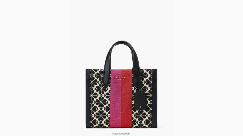 de Kate Spade Frauen Kleine Manhattan-Tasche mit Blumen-Jacquard-Streifen creme multi NB82J2261 Zubehör