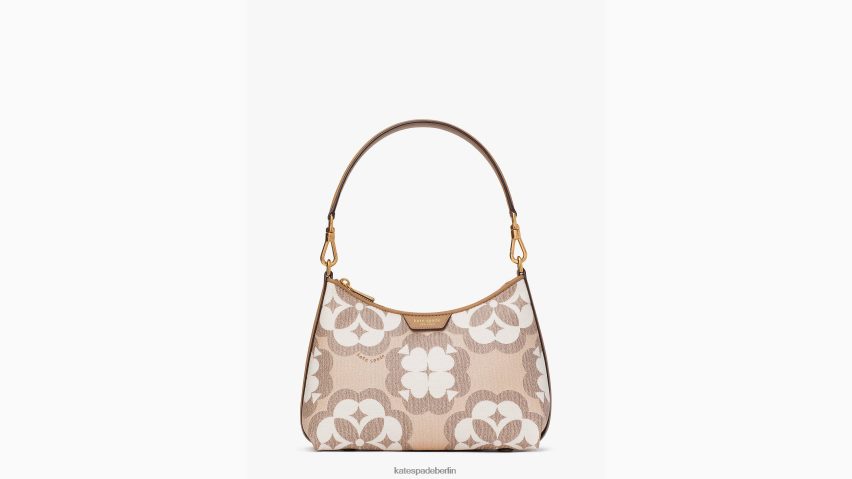 de Kate Spade Frauen Kleine Reece-Umhängetasche mit Blumenmonogramm natürliches Multi NB82J244 Zubehör