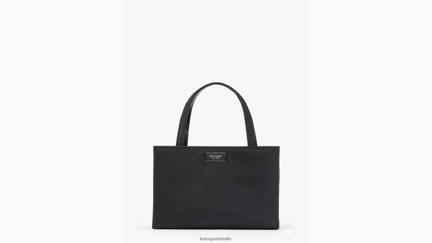 de Kate Spade Frauen Kleine Tragetasche aus Nylon-Nylon von Sam Icon Schwarz NB82J2281 Zubehör