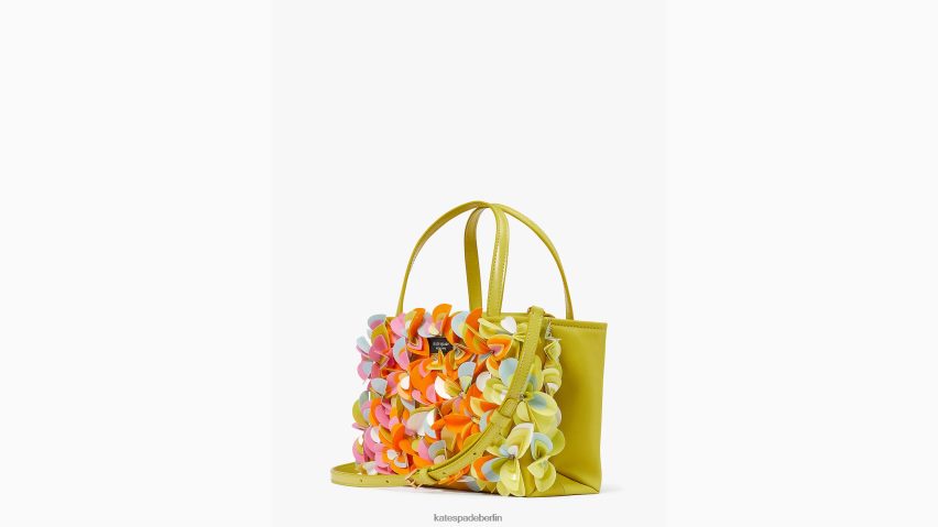 de Kate Spade Frauen Kleine Tragetasche mit Sam-Icon-Bouquet-Verzierung Bartlett-Birnen-Multi NB82J2262 Zubehör
