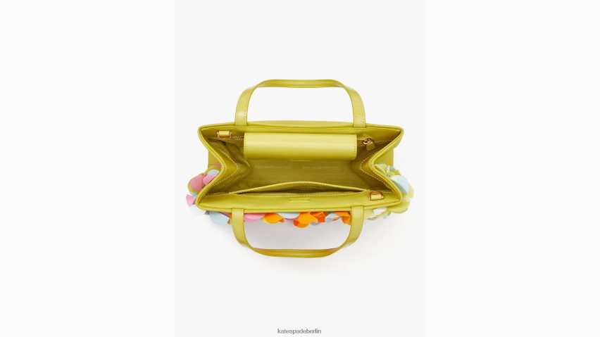 de Kate Spade Frauen Kleine Tragetasche mit Sam-Icon-Bouquet-Verzierung Bartlett-Birnen-Multi NB82J2262 Zubehör