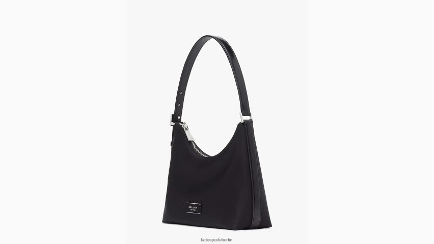 de Kate Spade Frauen Kleine Umhängetasche aus Ksnyl-Nylon von Sam Icon Schwarz NB82J2226 Zubehör