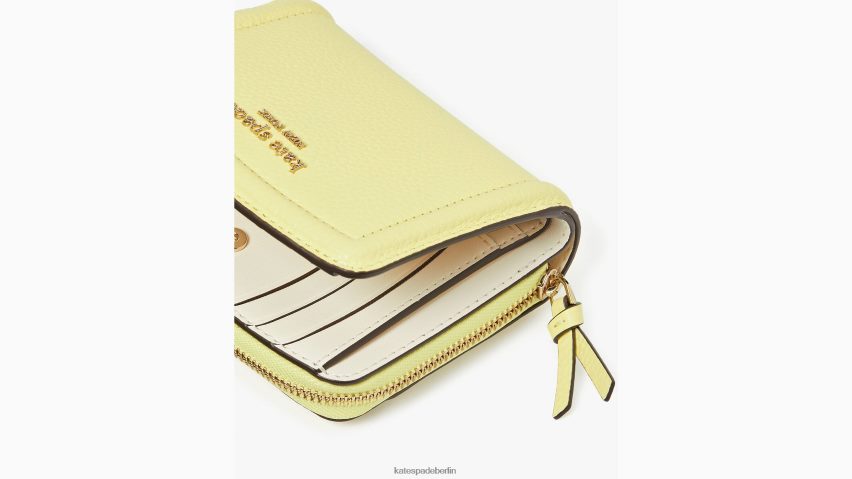 de Kate Spade Frauen Kleine kompakte Geldbörse von Knott Die Sonne scheint NB82J2352 Zubehör