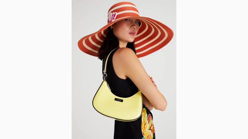 de Kate Spade Frauen Kleine umwandelbare Umhängetasche „Sam Icon“ Die Sonne scheint NB82J2166 Zubehör