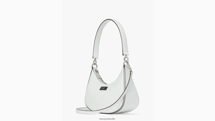 de Kate Spade Frauen Kleine umwandelbare Umhängetasche „Sam Icon“ echtes Weiß NB82J2162 Zubehör