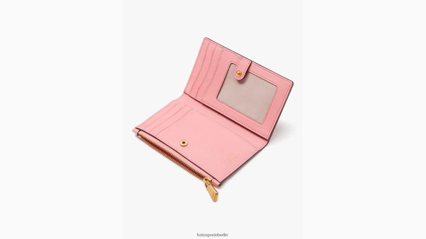 de Kate Spade Frauen Kleines schlankes Portemonnaie von Morgan Lachsrosa NB82J2360 Zubehör