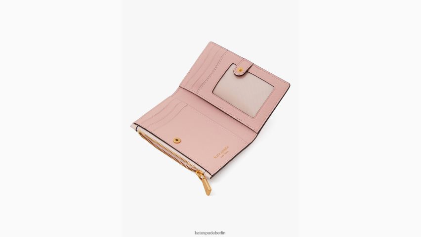 de Kate Spade Frauen Kleines schmales faltbares Portemonnaie mit Libellenverzierung Morgen Strand Multi NB82J2357 Zubehör