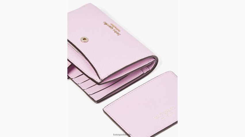 de Kate Spade Frauen Kleines zweifach gefaltetes Portemonnaie von Hudson Lavendelfrost NB82J2355 Zubehör