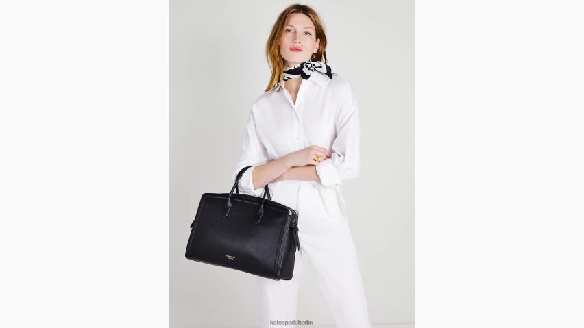de Kate Spade Frauen Knott Pendlertasche Schwarz NB82J268 Zubehör