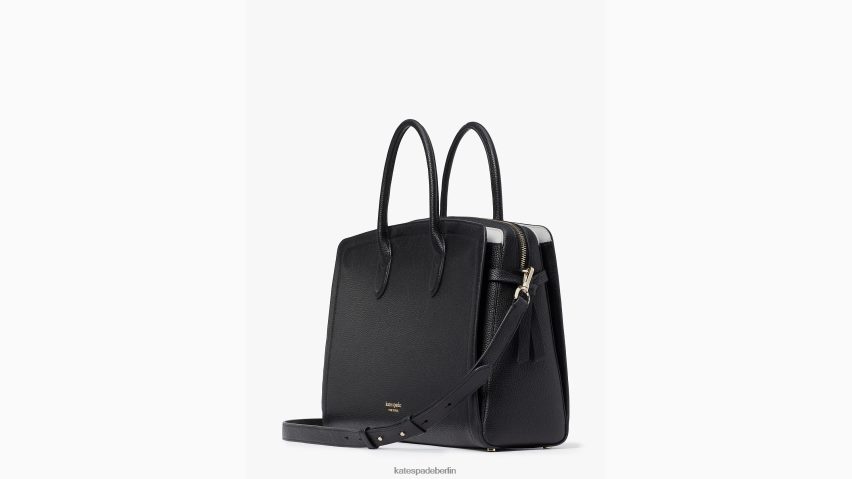 de Kate Spade Frauen Knott Pendlertasche Schwarz NB82J268 Zubehör