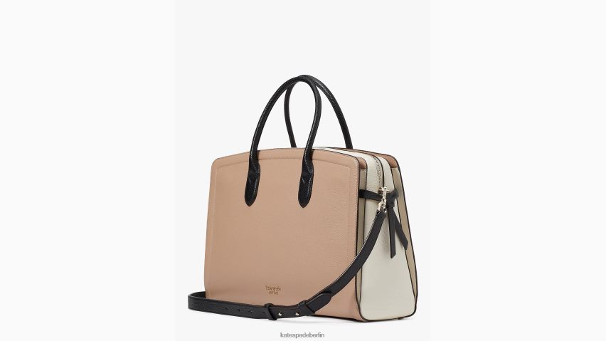 de Kate Spade Frauen Knott Pendlertasche in Blockfarben Kraftpapier multi NB82J2193 Zubehör