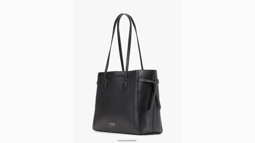 de Kate Spade Frauen Knott große Tragetasche mit Reißverschluss Schwarz NB82J2188 Zubehör