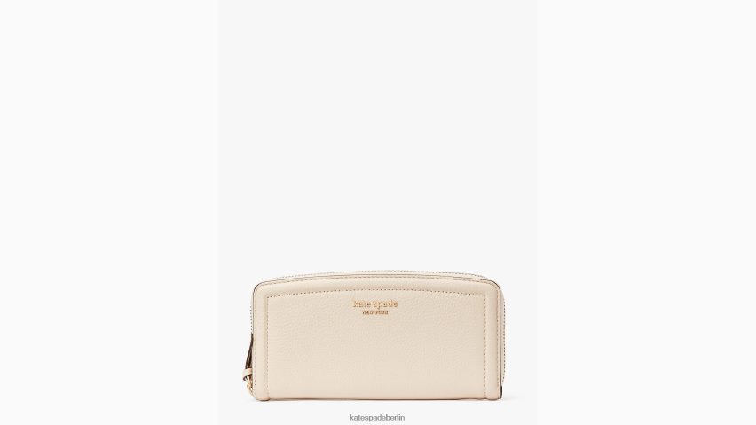 de Kate Spade Frauen Knott schmales kontinentales Portemonnaie Milchglas NB82J2426 Zubehör