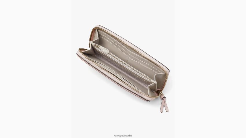 de Kate Spade Frauen Knott schmales kontinentales Portemonnaie Mochi-Rosa NB82J2425 Zubehör