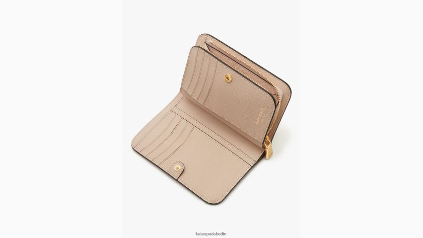 de Kate Spade Frauen Kompakte Geldbörse mit Farbblockdesign von Morgan blasser Hartriegel multi NB82J2449 Zubehör