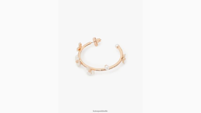 de Kate Spade Frauen Kostbare Stiefmütterchen-Streureifen weiß-multi NB82J21166 Zubehör