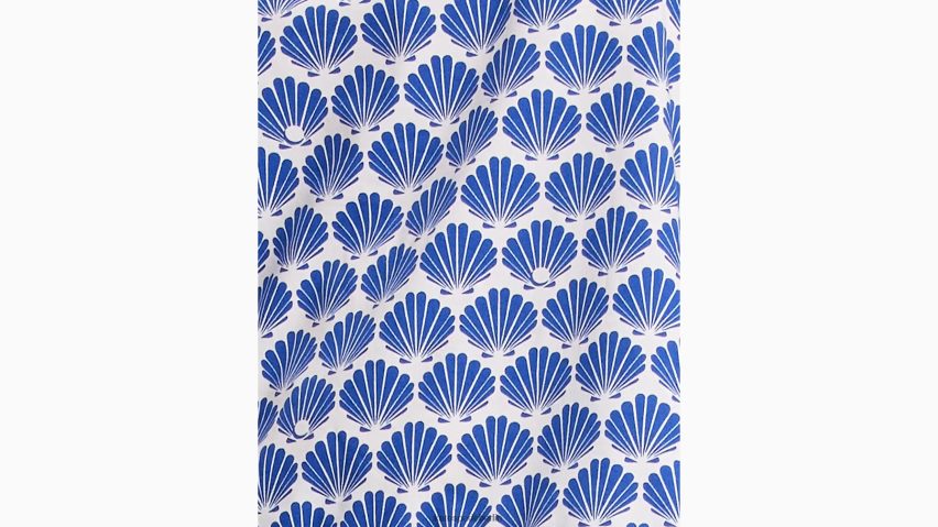 de Kate Spade Frauen Kurzes Pyjama-Set Shell-Geo NB82J2812 Bekleidung