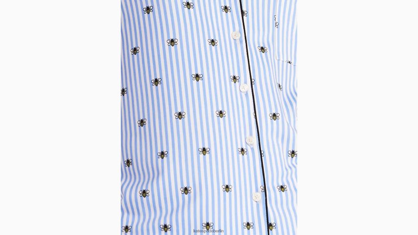 de Kate Spade Frauen Kurzes Pyjama-Set beschäftigte Biene NB82J2822 Bekleidung