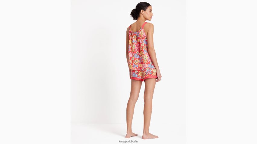de Kate Spade Frauen Kurzes Pyjama-Set paradiesisch blumig NB82J2819 Bekleidung