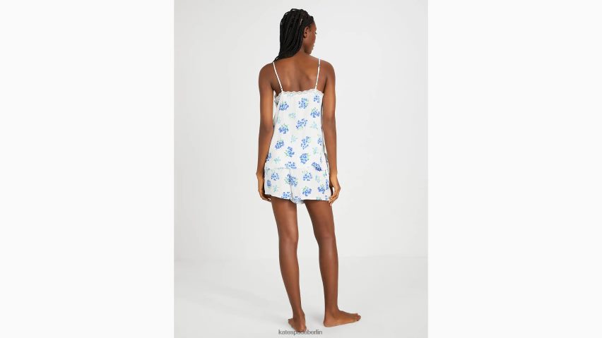 de Kate Spade Frauen Kurzes Tulpen-Pyjama-Set Brautstrauß NB82J2839 Bekleidung