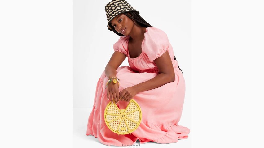 de Kate Spade Frauen Leinen-Riviera-Kleid Seestern NB82J2721 Bekleidung