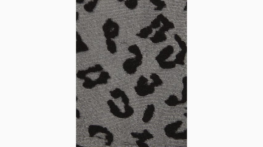 de Kate Spade Frauen Leopardenstrumpfhose Schwarz NB82J21459 Zubehör