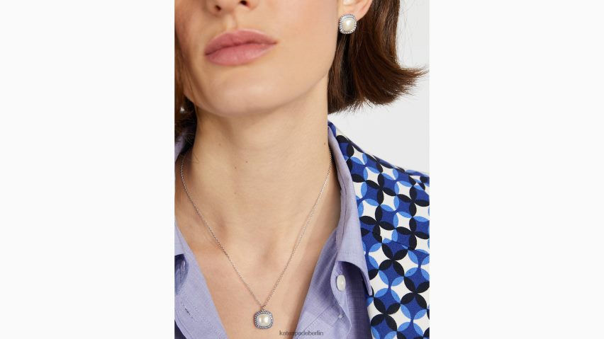 de Kate Spade Frauen Leuchtender Mini-Anhänger Cremefarbener Saphir NB82J21239 Zubehör