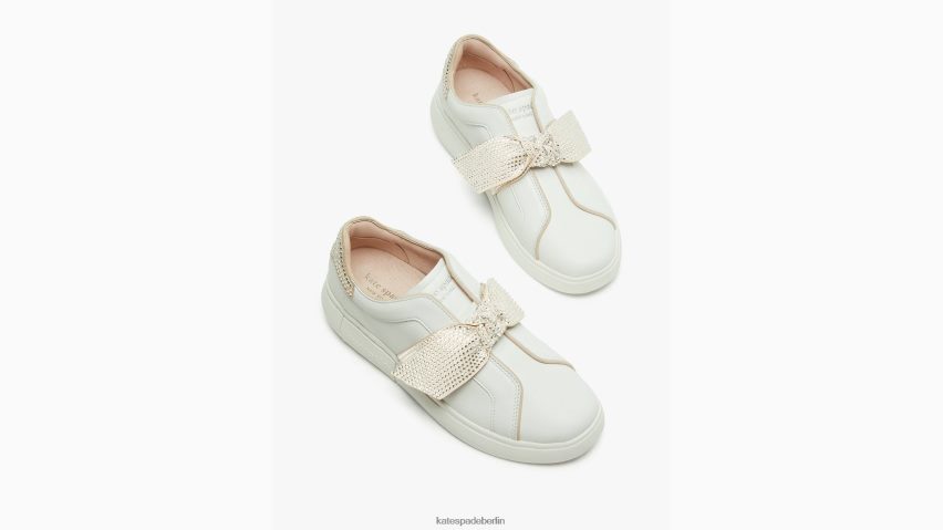 de Kate Spade Frauen Lexi-Pave-Sneaker Optik weiß/heu NB82J2678 Schuhwerk