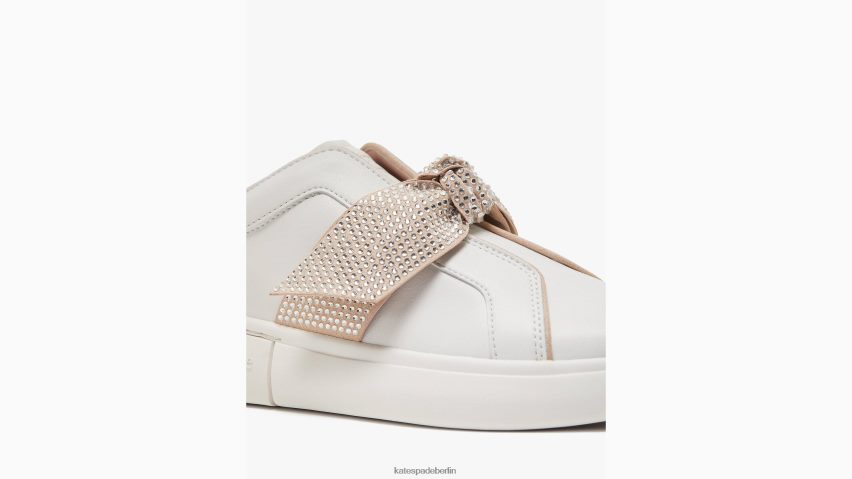 de Kate Spade Frauen Lexi-Pave-Sneaker Optik weiß/heu NB82J2678 Schuhwerk