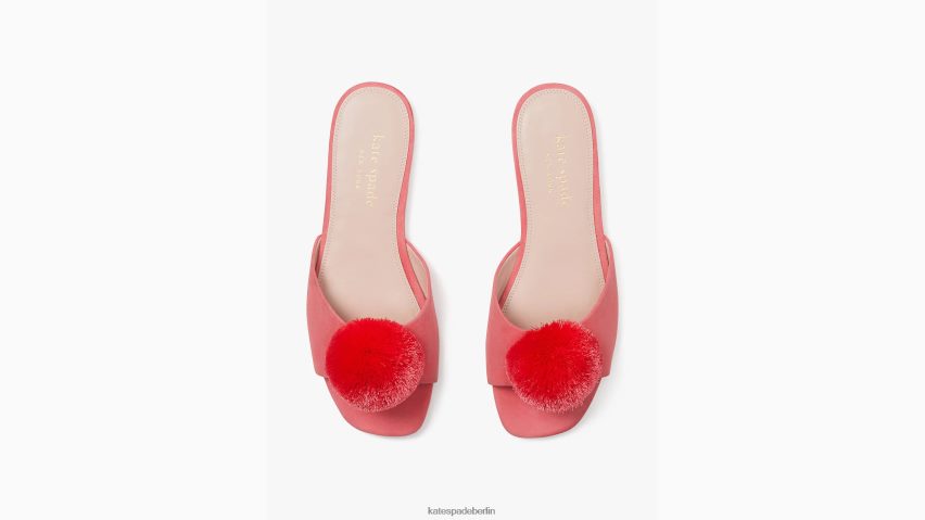 de Kate Spade Frauen Liebesbommelrutsche rosa Pfefferkorn NB82J2566 Schuhwerk