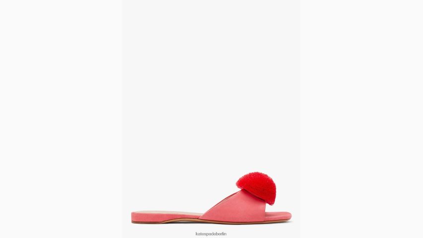 de Kate Spade Frauen Liebesbommelrutsche rosa Pfefferkorn NB82J2566 Schuhwerk