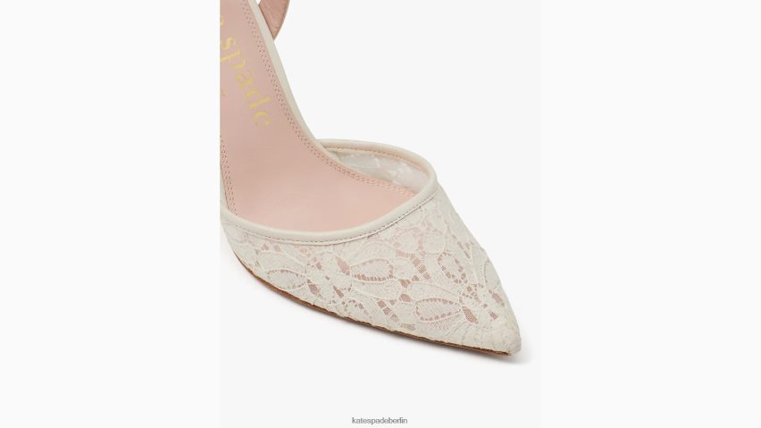 de Kate Spade Frauen Liebespumpen Elfenbein NB82J2568 Schuhwerk
