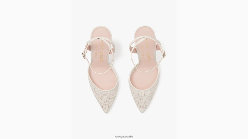 de Kate Spade Frauen Liebespumpen Elfenbein NB82J2568 Schuhwerk