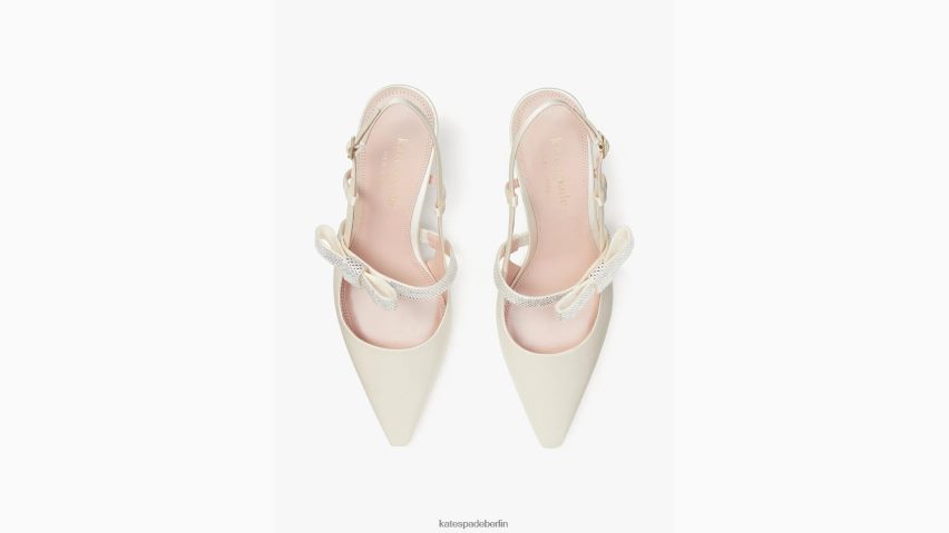de Kate Spade Frauen Maritza Pavé-Pumps Elfenbein Braut NB82J2593 Schuhwerk