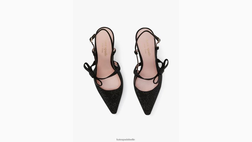 de Kate Spade Frauen Maritza Pavé-Pumps Schwarz NB82J2613 Schuhwerk