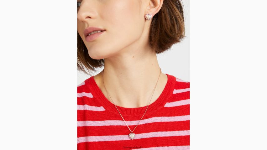 de Kate Spade Frauen Mein Liebes-Mini-Anhänger Creme/Roségold NB82J21194 Zubehör