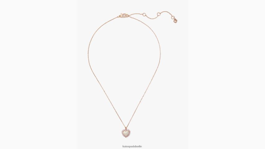 de Kate Spade Frauen Mein Liebes-Mini-Anhänger Creme/Roségold NB82J21194 Zubehör