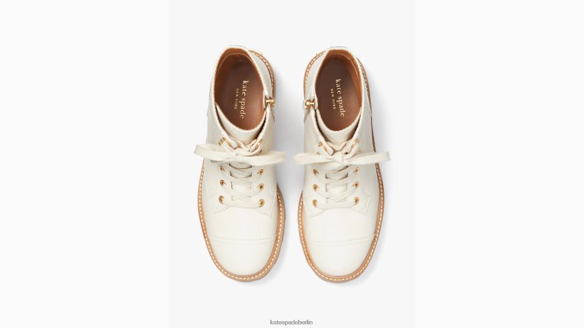 de Kate Spade Frauen Merritt Lug-Booties Halo weiß NB82J2656 Schuhwerk