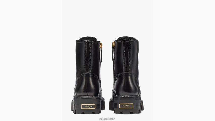 de Kate Spade Frauen Merritt Lug-Booties Schwarz NB82J2609 Schuhwerk