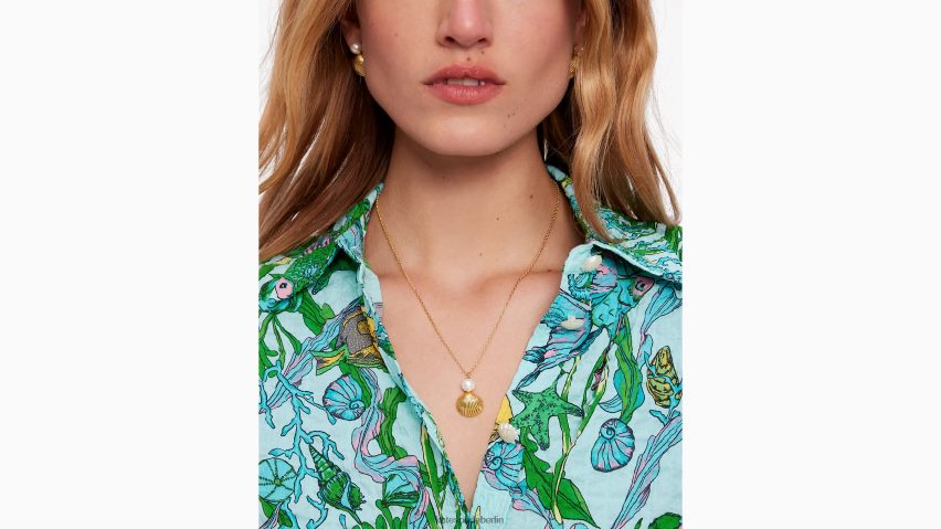 de Kate Spade Frauen Mini-Anhänger „Riffschatz“ Gold-Multi NB82J2993 Zubehör