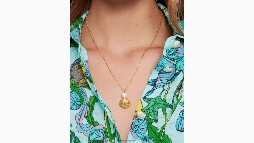 de Kate Spade Frauen Mini-Anhänger „Riffschatz“ Gold-Multi NB82J2993 Zubehör