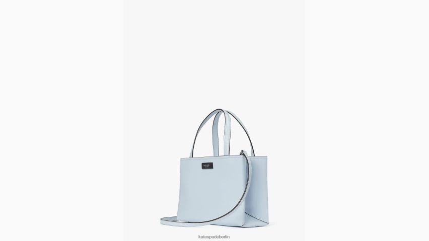 de Kate Spade Frauen Mini-Tasche „Sam Icon“ aus Leder Aquarell blau NB82J2200 Zubehör
